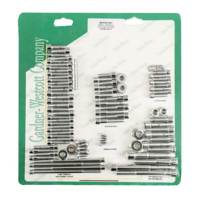Gw Motor Screw Set for 09-16 Touring (Excl. Hydr. Actuated Clutch Models)