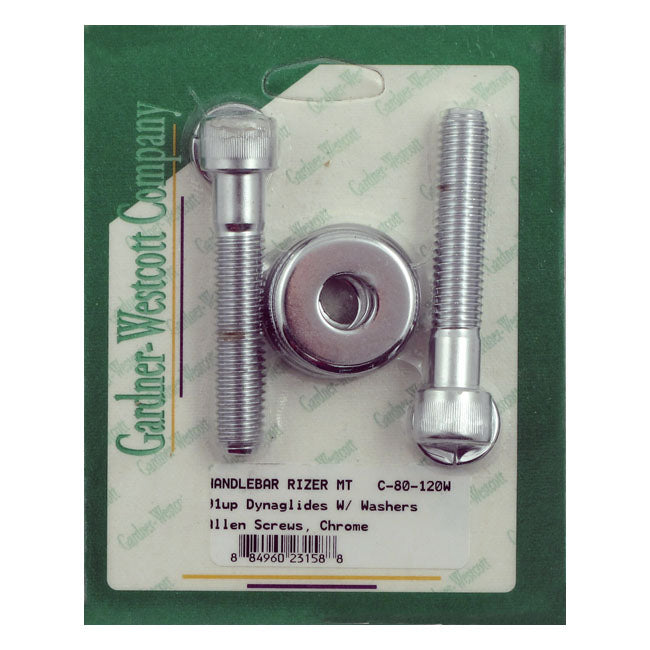 Gw Riser Bolt Kit for 91-17 Dyna; 97-15FXst
