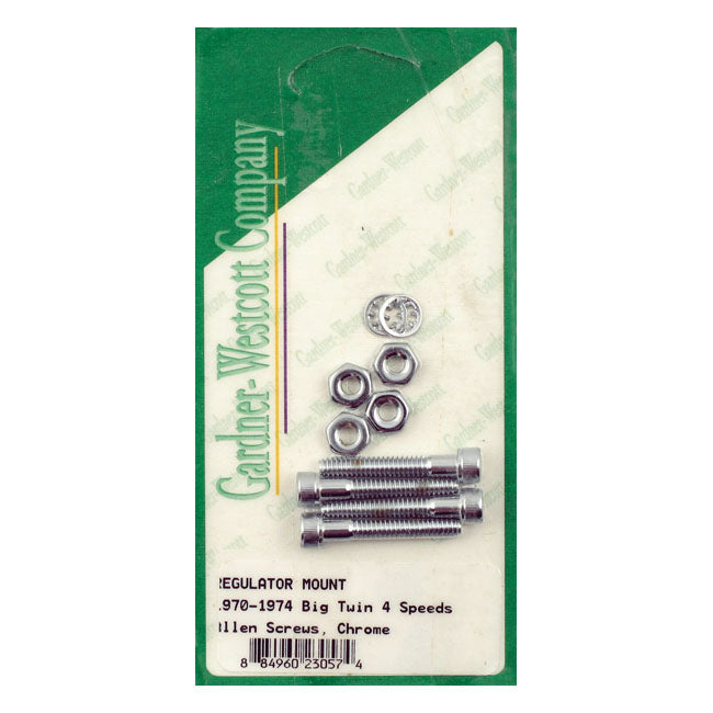 Gw Regulator Mount Kit for 70-74 Big Twin_