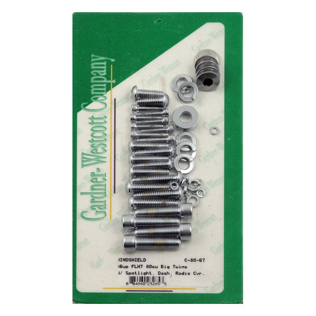 Gw Windshield Mount Kit for 86-99 FLHT/C
