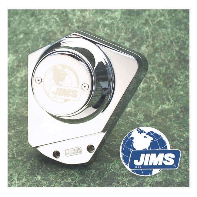 Jim's, 'A Cut Above' Billet Cam Cover L73-92 Big Twin Polished for L73-92 Big Twin