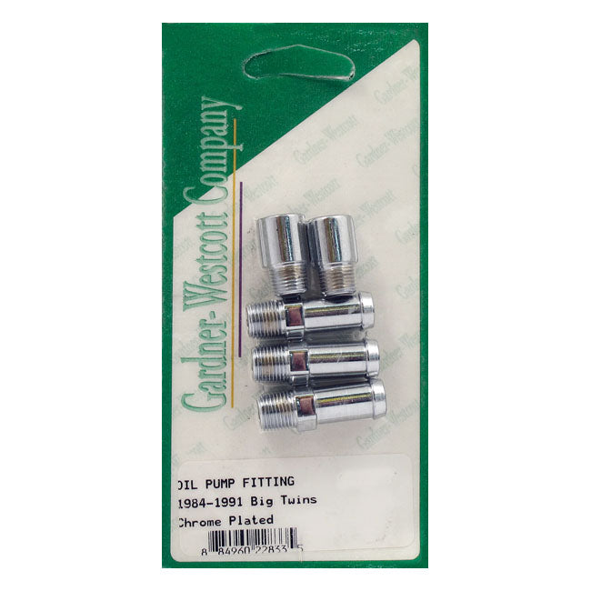 Gw Oil Pump & Line Fitting Set for 84-91 Evo Big Twin