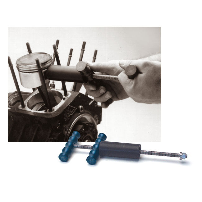 Jim's, Wristpin Remover Tool for 36-06 Big Twin; 52-19 K, Kh, XL; 08-12XR1200; 87-10Buell Xb