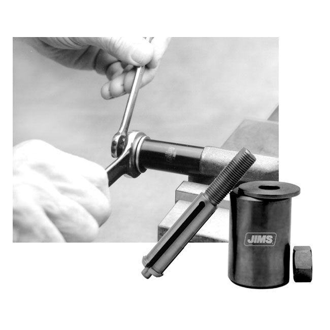 Jim's, Rocker Arm Bushing Puller Tool for 66-17Big Twin (Excl. M8); 86-19 XL; 08-12XR1200; 91-10Buell Xb