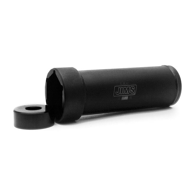 Jim's, Transmission Sprocket/Pulley Nut Socket for 36-06 Big Twin (Excl. 2006 Dyna)  (Transmission Sprocket/Pulley Wrench)  55-17 Big Twin (Excl. M8); 52-03 XL; 94-02 Buell  (With Sprocket Shaft Bearing Tool)