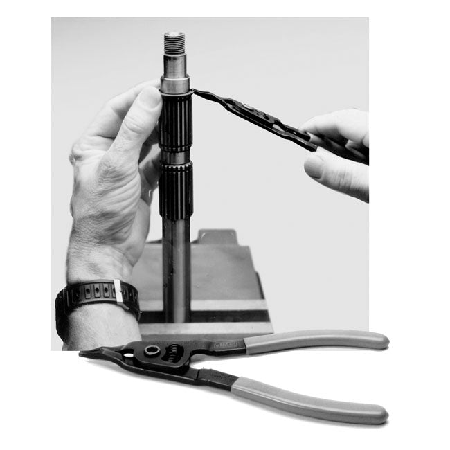 Jim's, External Lock Ring Pliers for 80-065-Sp Big Twin; 91-19 XL; 08-12XR1200; 91-10Buell Xb