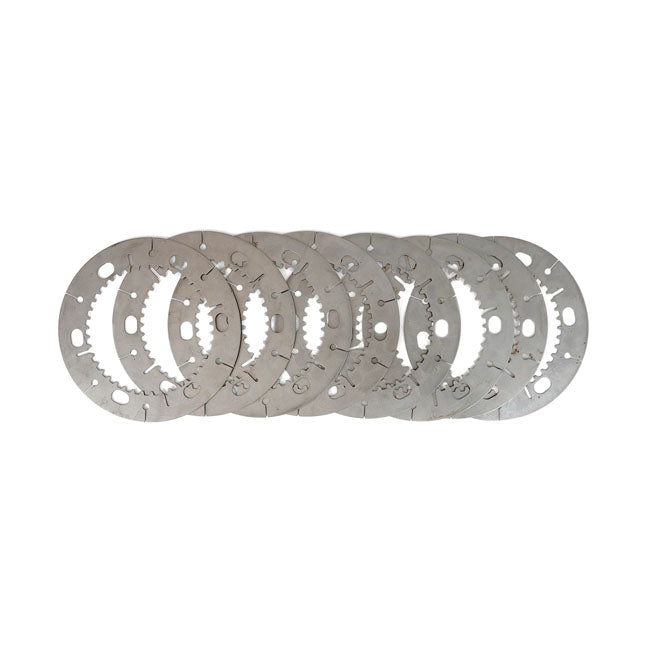 Alto Clutch Steel Drive Plate Set – 71-E84 XL Sportster