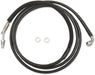 Drag Specialties Clutch Line Black Vinyl Coated + 10" Stainless Steel Hydraulic - Part #06610032 - Hogparts UK