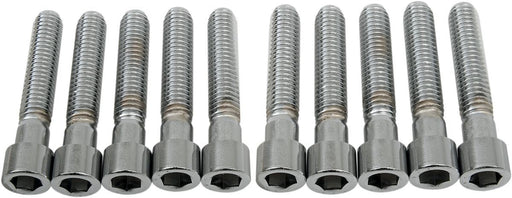 Drag Specialties Socket-Head Bolt 3/8-16X2 Smooth Chrome - Part #DS190557S - Hogparts UK