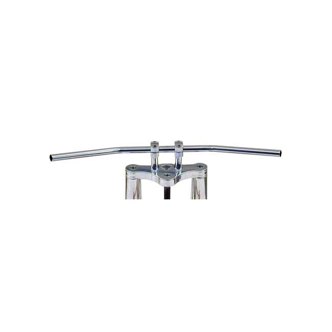 Trw 1" Dragbar Medium Long Handlebar Chrome Abe for Pre-82