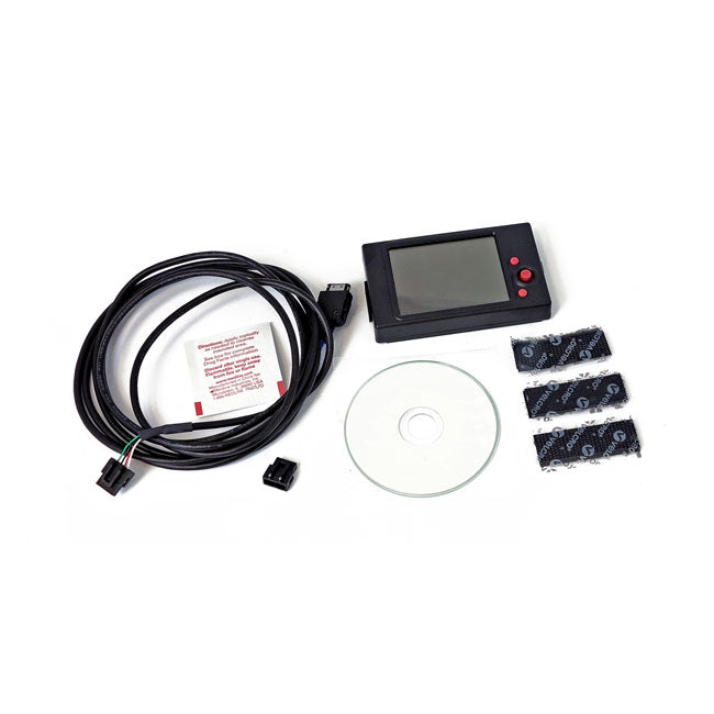 Dynojet Lcd Display Unit for 2014 Softail, Dyna, Touring, XL883/1200, V-Rod; 2015 Street 500
