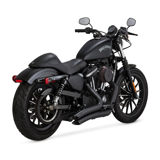 Vance & Hines, 2-1/2" Big Radius 2-2 Exhaust. Black for 14-20 XL