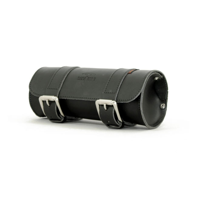 Longride, Genuine Leather Tool Roll 2L. Smooth Black for Universal