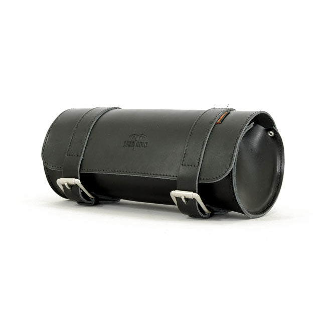 Longride, Genuine Leather Tool Roll 6.5L. Smooth Black for Universal