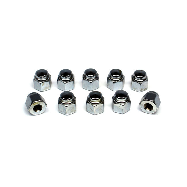 Colony, Cap Nuts 8-32 Chrome Plated for Universal