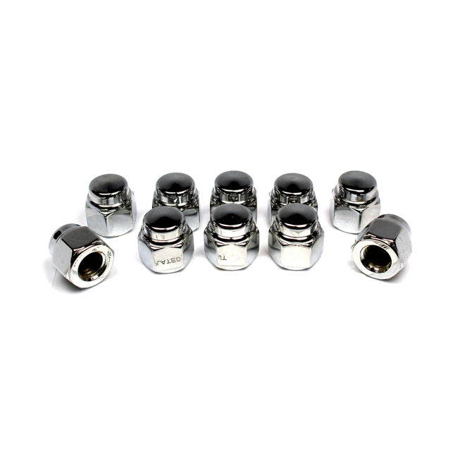 Colony, Cap Nuts 7/16-14 Chrome Plated for Universal