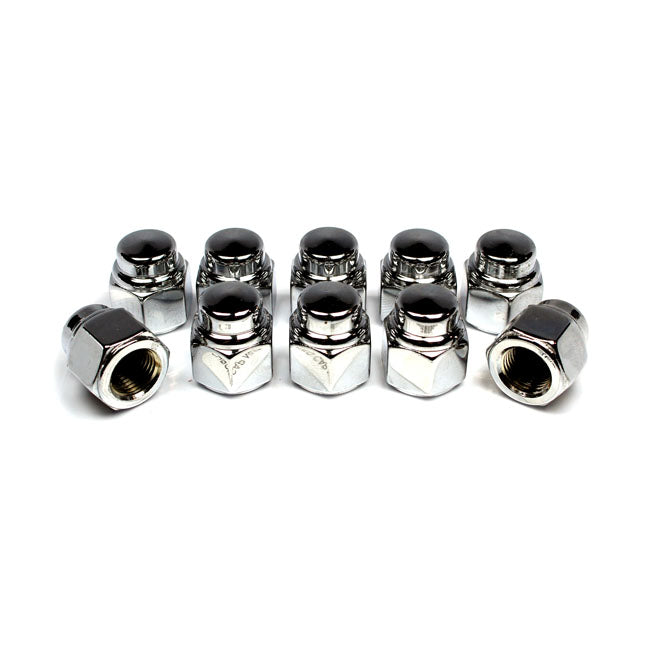 Colony, Cap Nuts 1/2-20 Chrome Plated for Universal