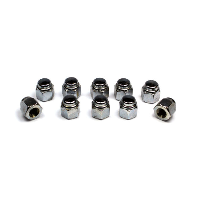Colony, Cap Nuts M6 (1.0) Chrome Plated for Universal