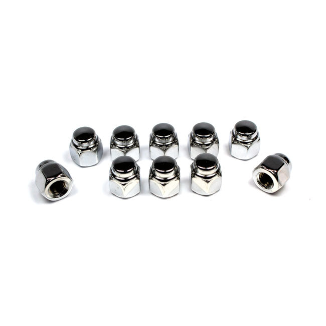 Colony, Cap Nuts M8 (1.25) Chrome Plated for Universal