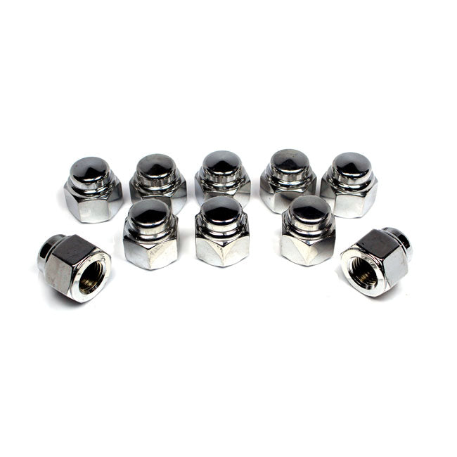 Colony, Cap Nuts M14 (1.50) Chrome Plated for Universal