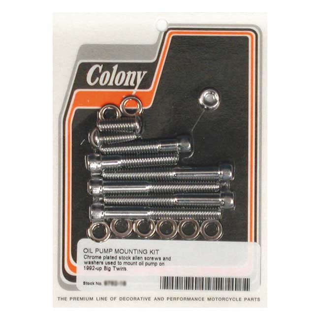 Colony Oil Pump Mount Kit Allen for 92-99 Big Twin (Excl. TC)