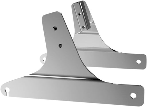 Drag Specialties Chrome Sissy Bar Side Brackets - Part #15040048 - Hogparts UK