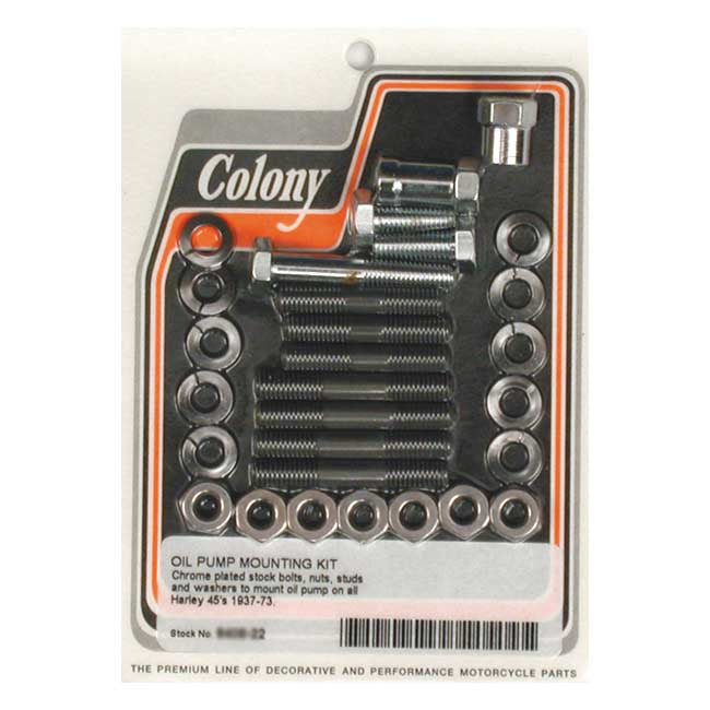 Colony Oil Pump Mount Kit OEM Style – 1937–1973 45" SV