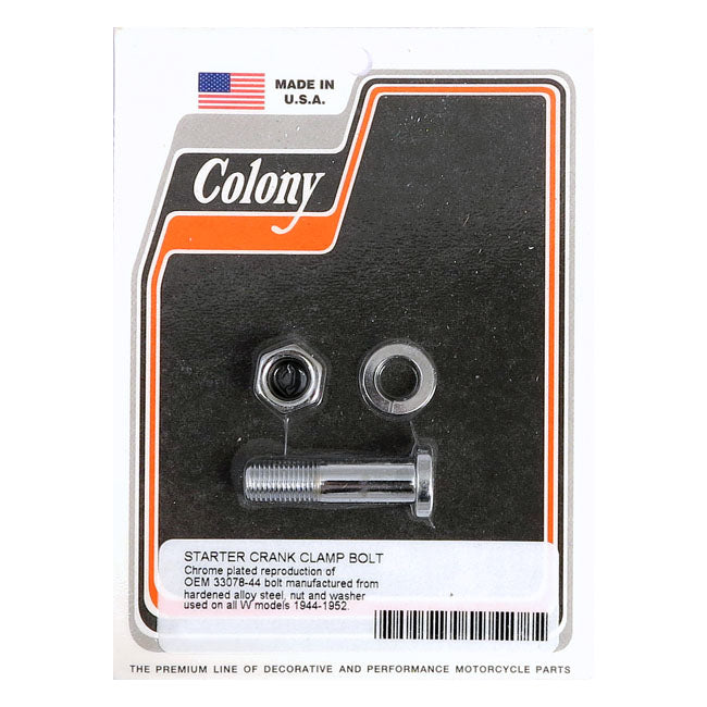 Colony Kickstarter Arm Bolt Kit for 44-52 Wl; 44-64 G; L1942 WLA