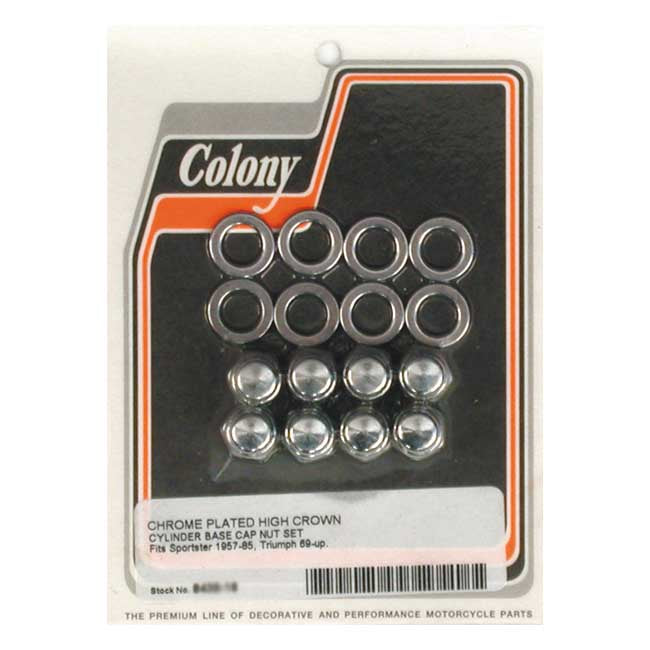 Colony Cyl Base Nut Kit for 57-85 XL; 29-73 45" Sv