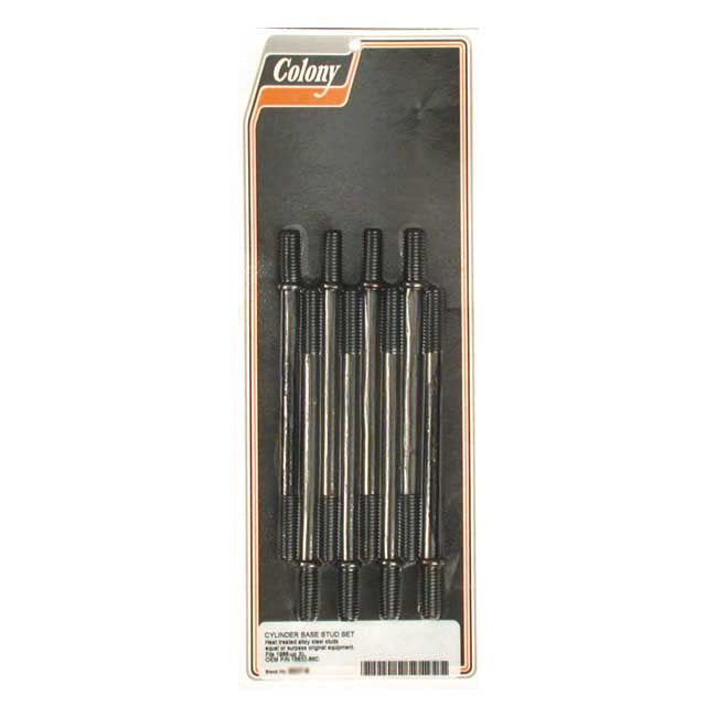 Colony Cylinder Stud Set (8-Pack) for 86-20 XL; 08-12XR1200; S&S 100/107/113" 4" Bore Evo Engines