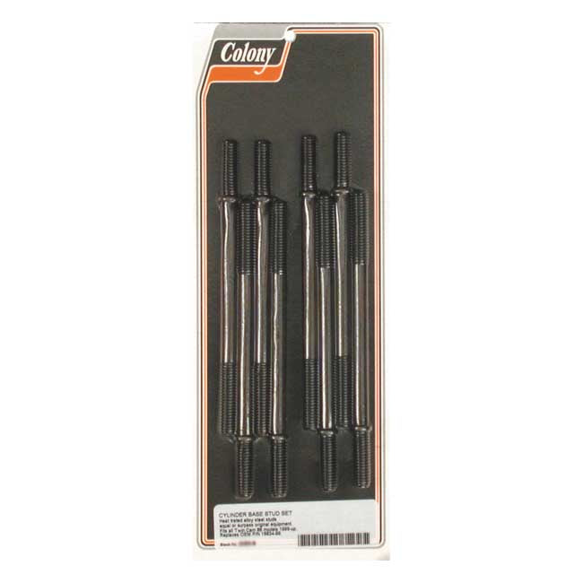 Colony Cylinder Stud Set (8-Pack) – 1999–2017 Twin Cam