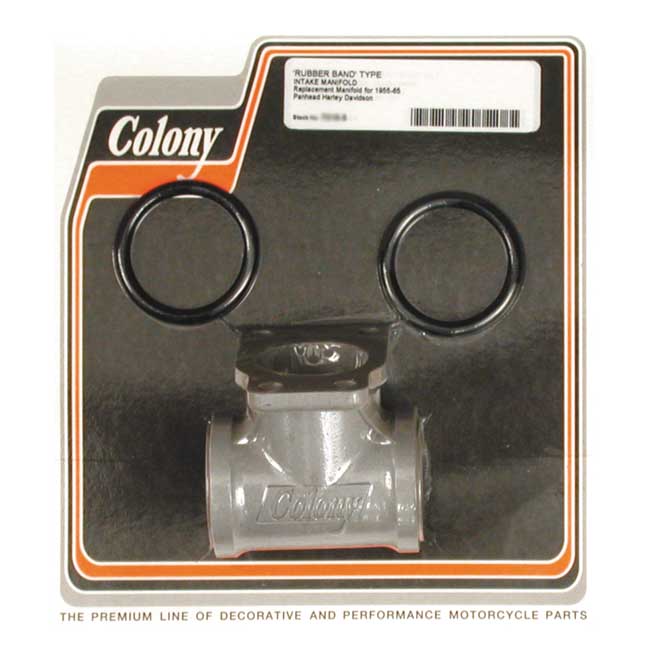 Colony Manifold, O-Ring for 55-65 Big Twin; 40-54 74" Ohv Big Twin With O-Ring Conversion Kit