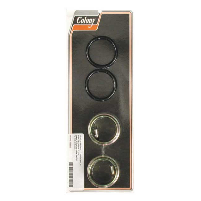 Colony O-Ring Manifold Conv. Nipple Kit for 40-54 74" Ohv Big Twin