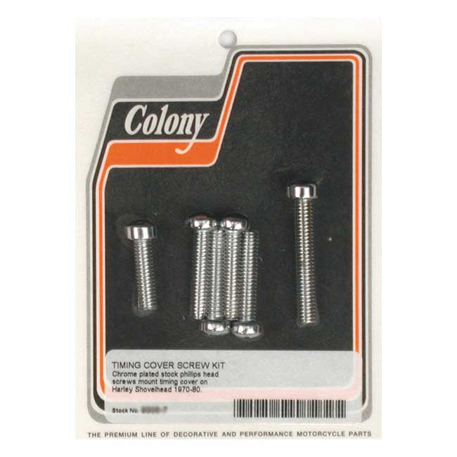 Colony Cam Cover Mount Kit, Oem Style for 70-80 Shovel