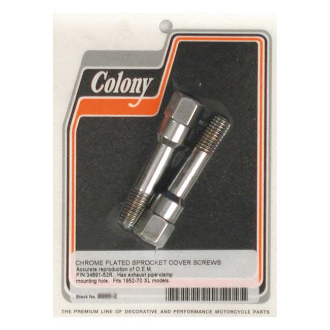 Colony Sprocket Cover Mount Kit, Oem Style for 52-70 K, XL