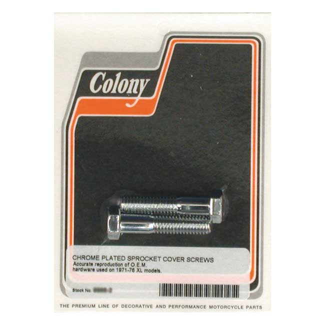 Colony Sprocket Cover Mount Kit, Oem Style for 71-76 XL