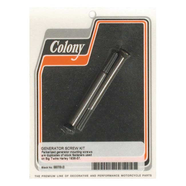 Colony Generator Mount Kit, Oem Style for 36-57 Ohv Big Twin