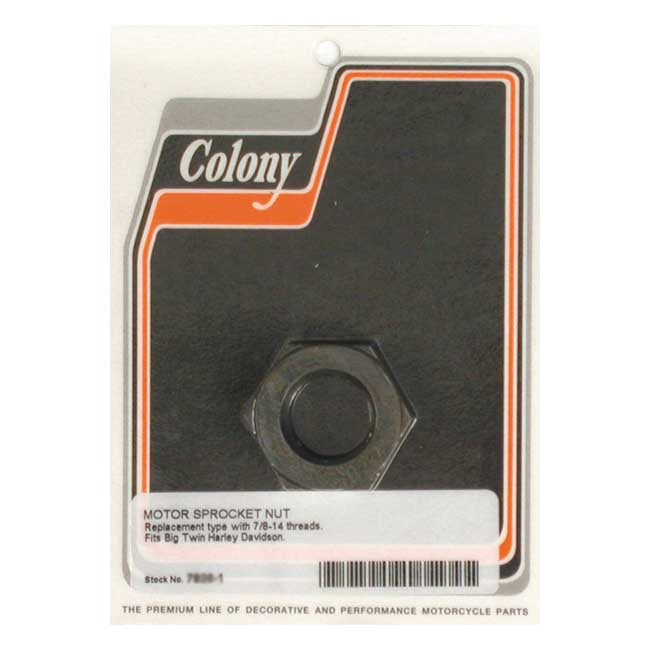 Colony Motor Sprocket Nut for 55-E70 Fl