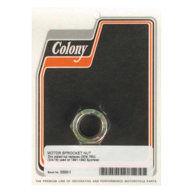 Colony Motor Sprocket Nut for 91-92 XL
