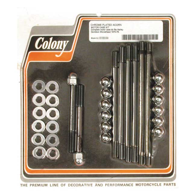 Colony Crankcase Bolt Kit – 1970–1978 SHOVEL
