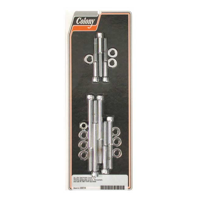 Colony Crankcase Bolt Kit for 57-76 XL