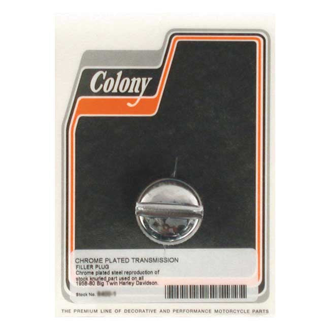 Colony Transm. Fill Plug for 36-86 4-Sp Big Twin
