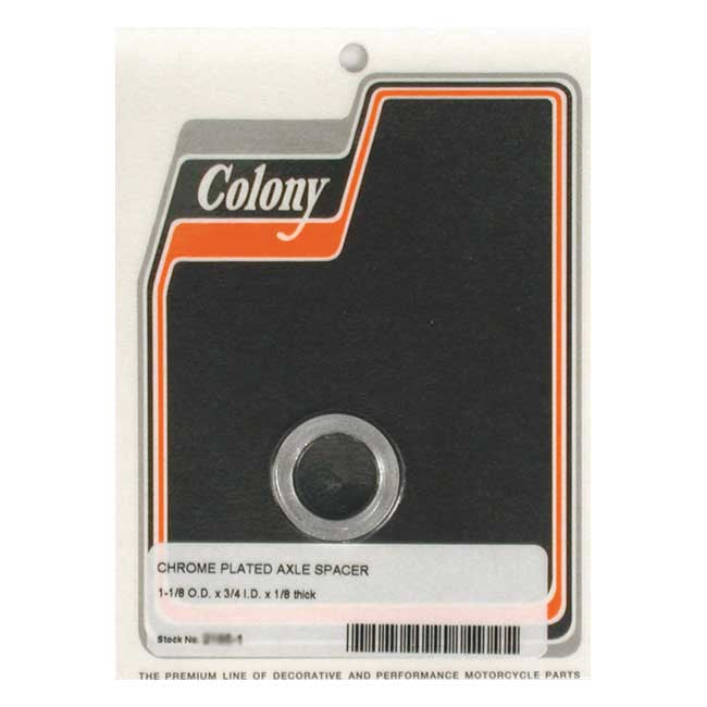 Colony Univ. Axle Spacer 1/8 Inch Long for Multifit