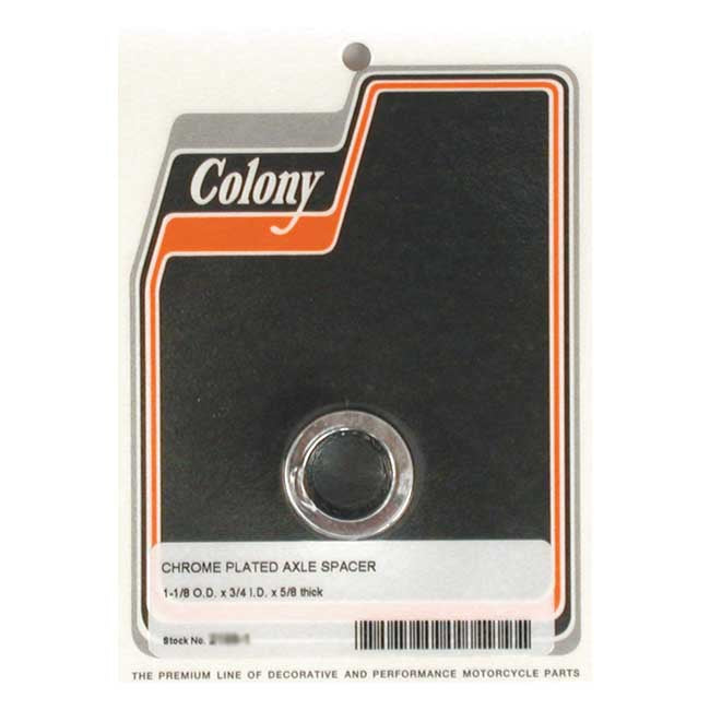 Colony Univ. Axle Spacer 5/8 Inch Long for Multifit