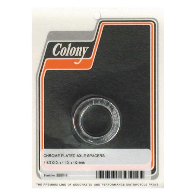 Colony Univ. Axle Spacers 1/2 Inch Long for Multifit