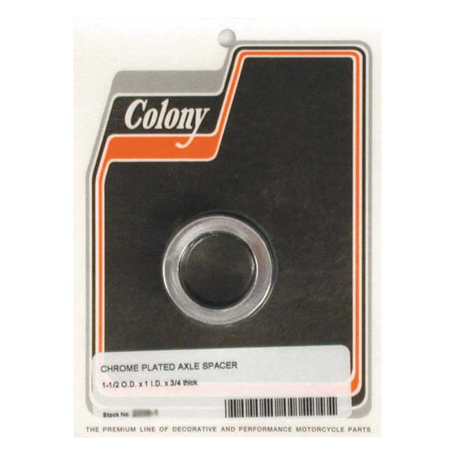 Colony Univ. Axle Spacers 3/4 Inch Long for Multifit