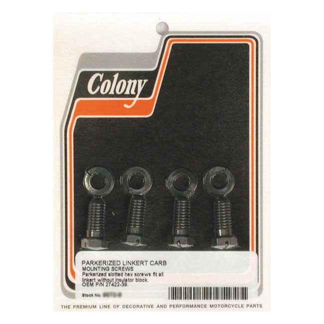 Colony Linkert Carb Mount Screws