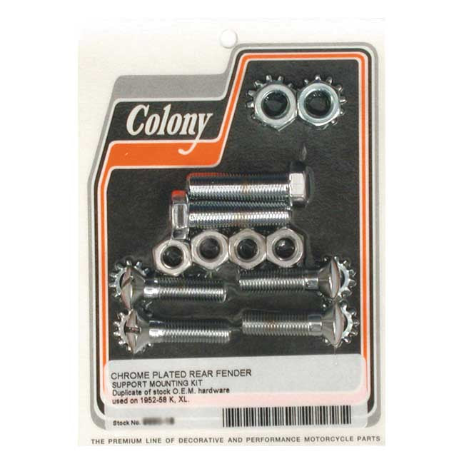 Colony Rear Fender Mount Kit for 52-58 K, XL