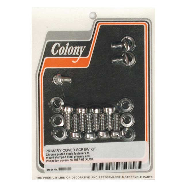 Colony Primary Mount Kit Allen Head, Chrome for 57-69 XLCH