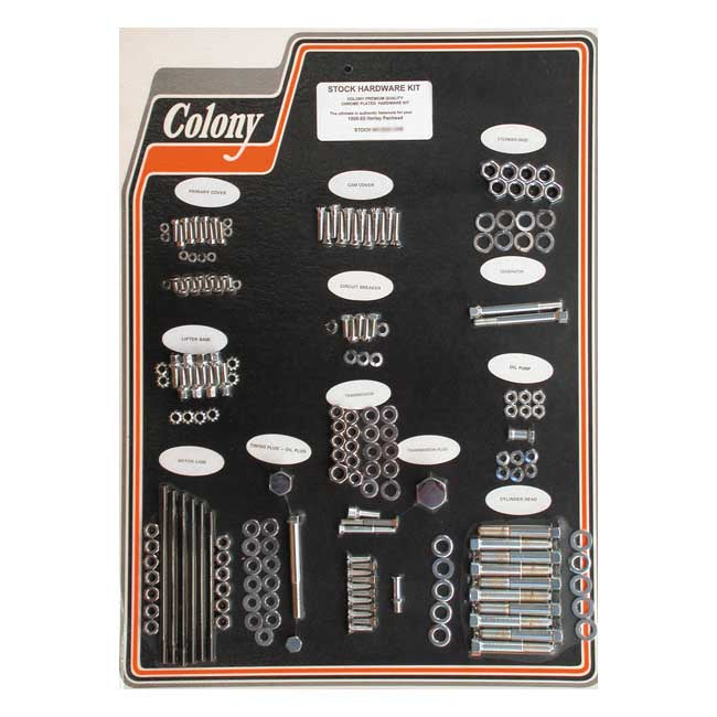 Colony Motor Screw Set for 58-65 Pan